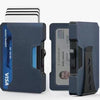 Slim Aluminum Wallet with Money Clip and RFID Blocking