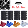Aluminum Tire Valve Stem Caps – Set of 4