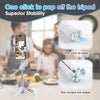 Compact Magnetic Selfie Stick Tripod with Bluetooth Remote