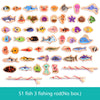 Montessori Wooden Magnetic Fishing Toy for Kids – Educational Marine Life Game