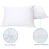 Waterproof Zippered Bolster Pillow Protector Cover - 38x100cm