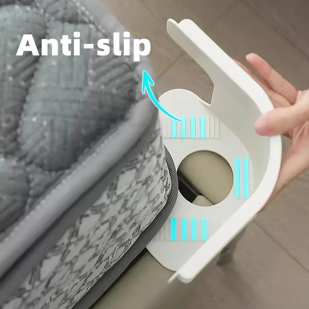 Bedsheet Corner Tightener Clips with Heavy-Duty Mattress Straps
