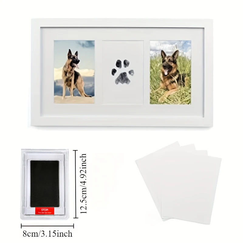 Pet Paw Print Commemorative Ink Pad Kit