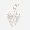 Elegant Bow Chain Bag Strap with Hanging Charm