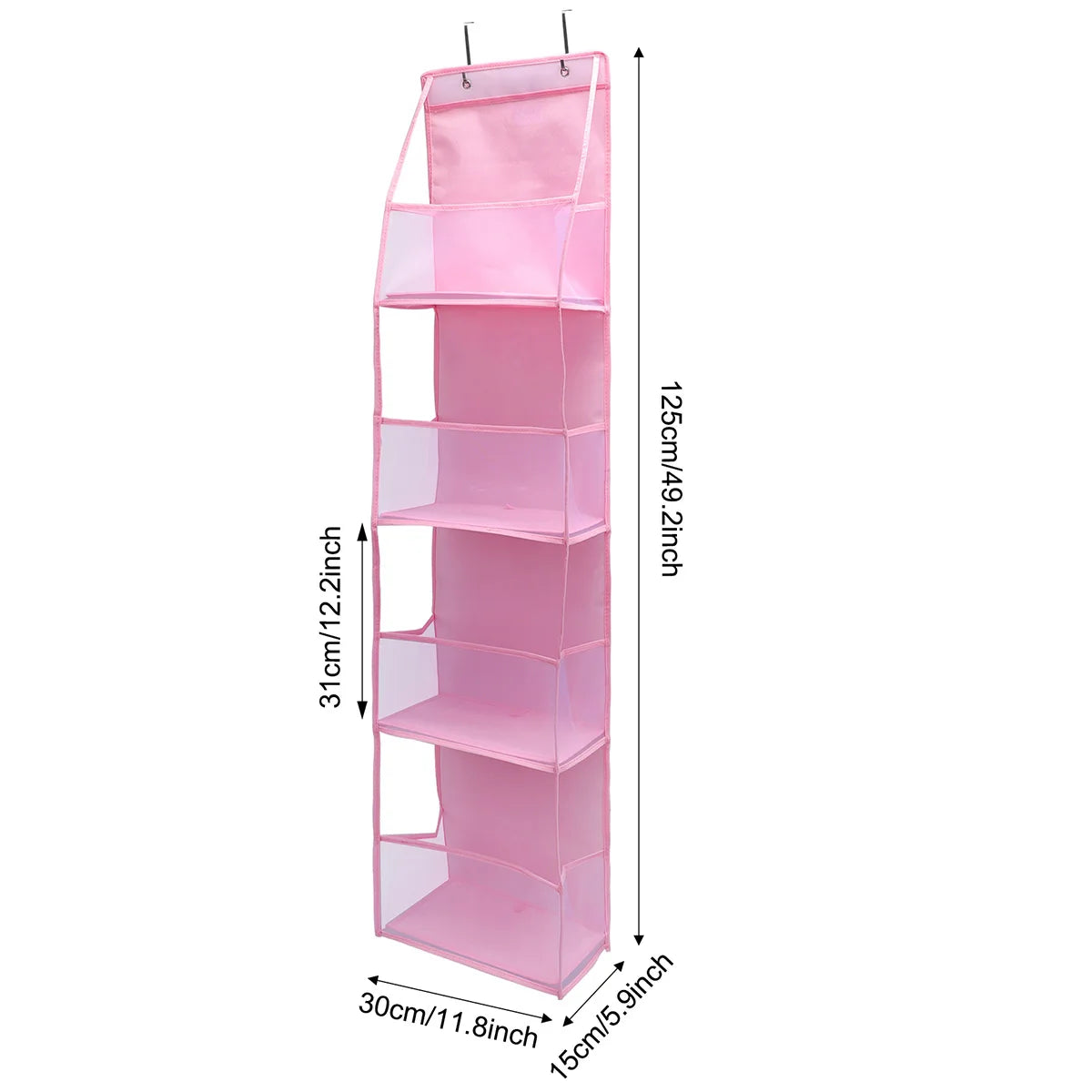 Multi-Tier Hanging Storage Organizer for Accessories, Toys, and More