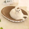 Oval Corrugated Cat Scratcher & Bed