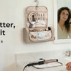 Travel Hair Tool Organizer with Hanging Hook