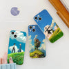 Howl's Moving Castle TPU Phone Case with Shockproof Clear Back