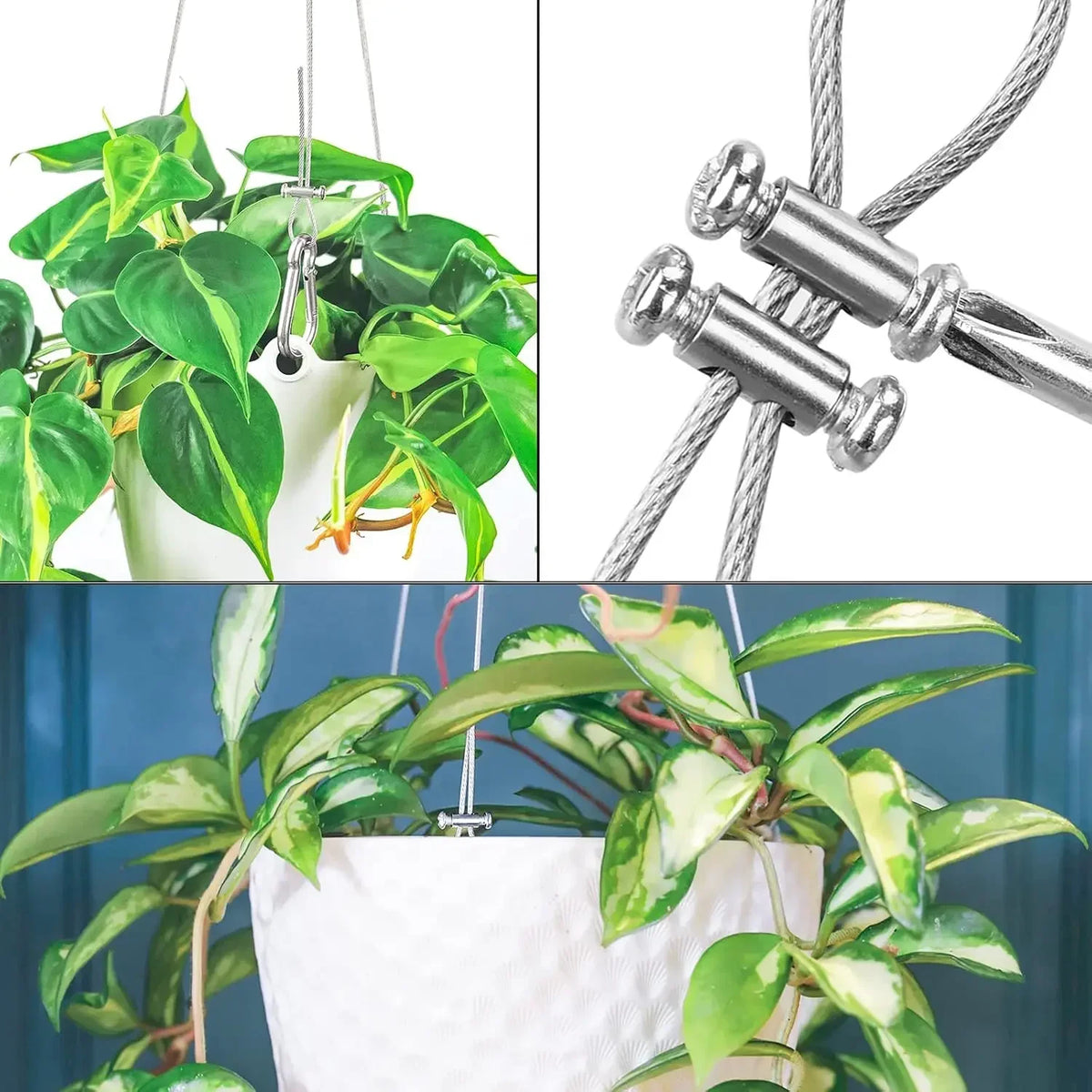 Copper Wire Rope Cable Clamps for 1.5-2.5mm Cables