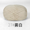 4-Ply Soft Cotton Blend Yarn for Knitting and Crochet