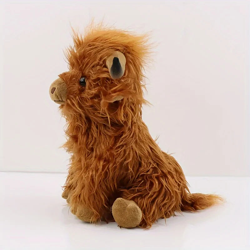 Adorable Highland Cow Plush Toy – Soft and Cuddly 25cm Companion