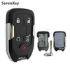 Replacement Smart Key Fob Shell for Chevrolet & GMC Trucks and SUVs