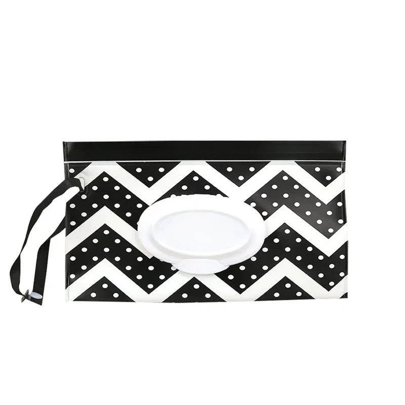 EVA Flip-Top Wet Wipes Pouch for Baby Strollers