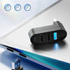 180° Rotating USB-C & USB-A Hub with 3-Port Expansion