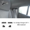 Carbon fiber interior trim kit for Dodge Charger featuring ABS material components.