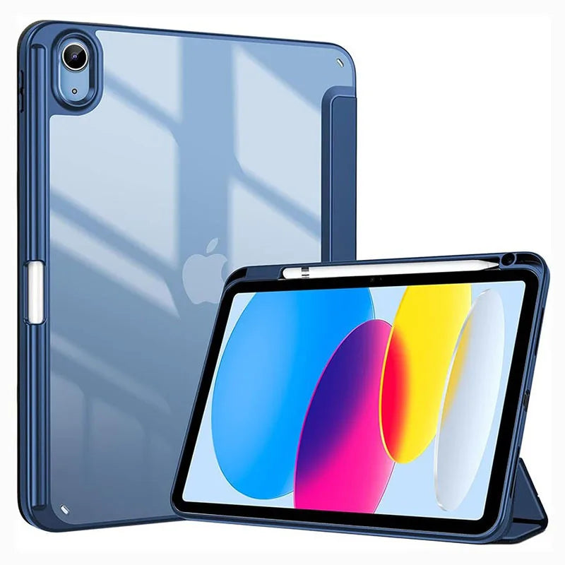 Clear Shockproof Case for iPad Air, Pro, and Mini Models