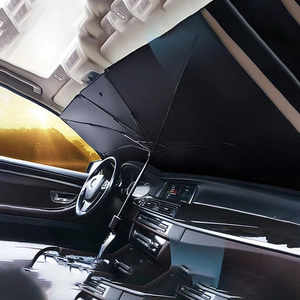 Retractable Car Windshield Sun Shade