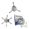 6-Inch Steel Wire Trimmer Head for Grass and Moss Removal