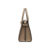 Elegant Genuine Leather Shoulder Bag for Women with Top Handle