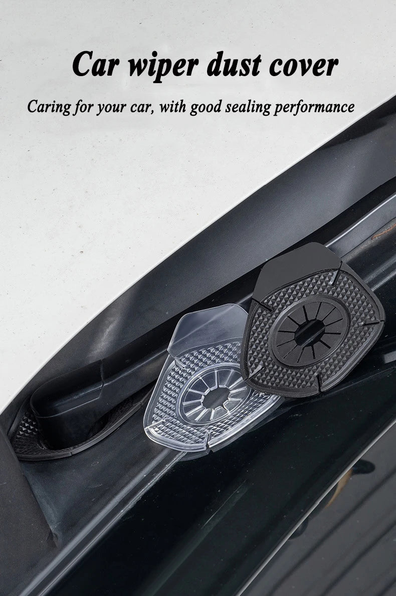 Windshield Wiper Protective Cover – Silicone Dust & Debris Guard