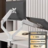 Dual Monitor Desk Mount with Full Motion Arms
