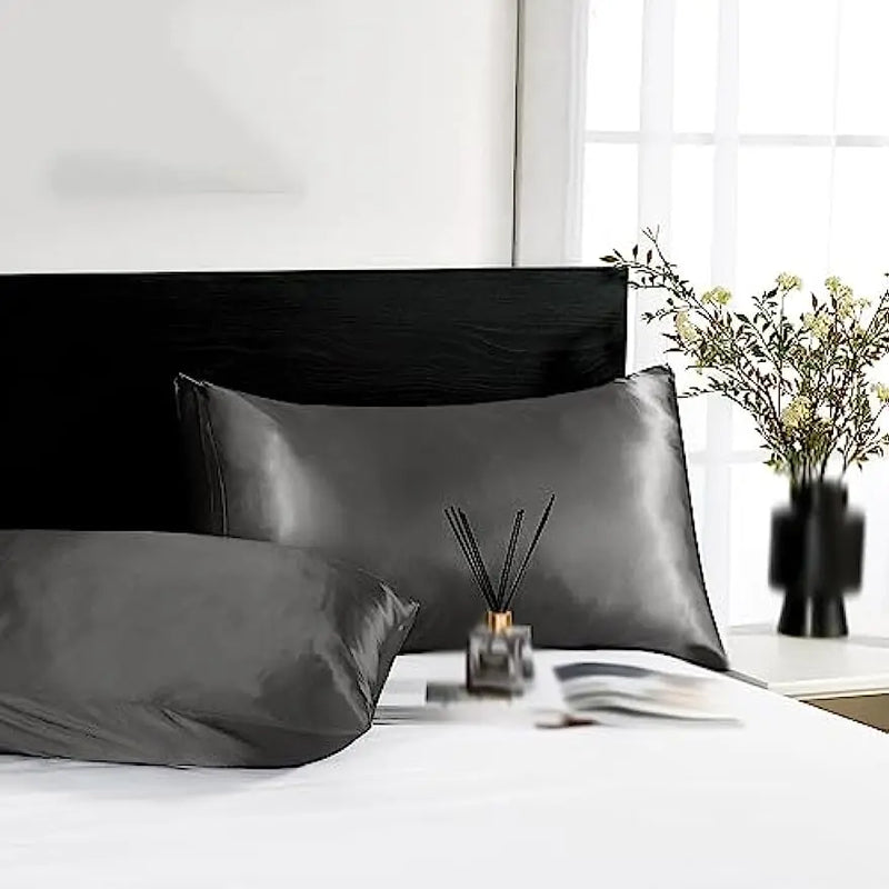 Satin Silk Pillowcase Set - Standard Size