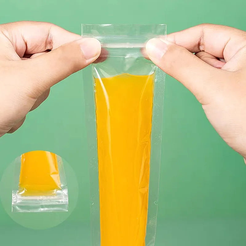 Disposable Transparent Popsicle Bags