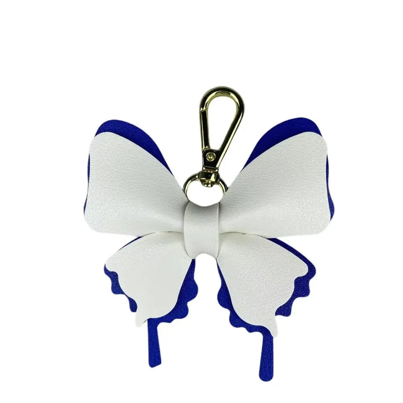 PU Leather Butterfly Bag Charm