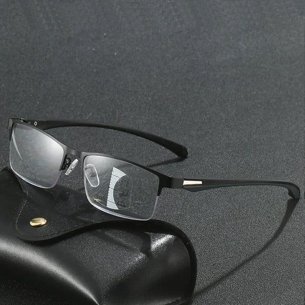 Progressive Multifocal Photochromic Reading Glasses