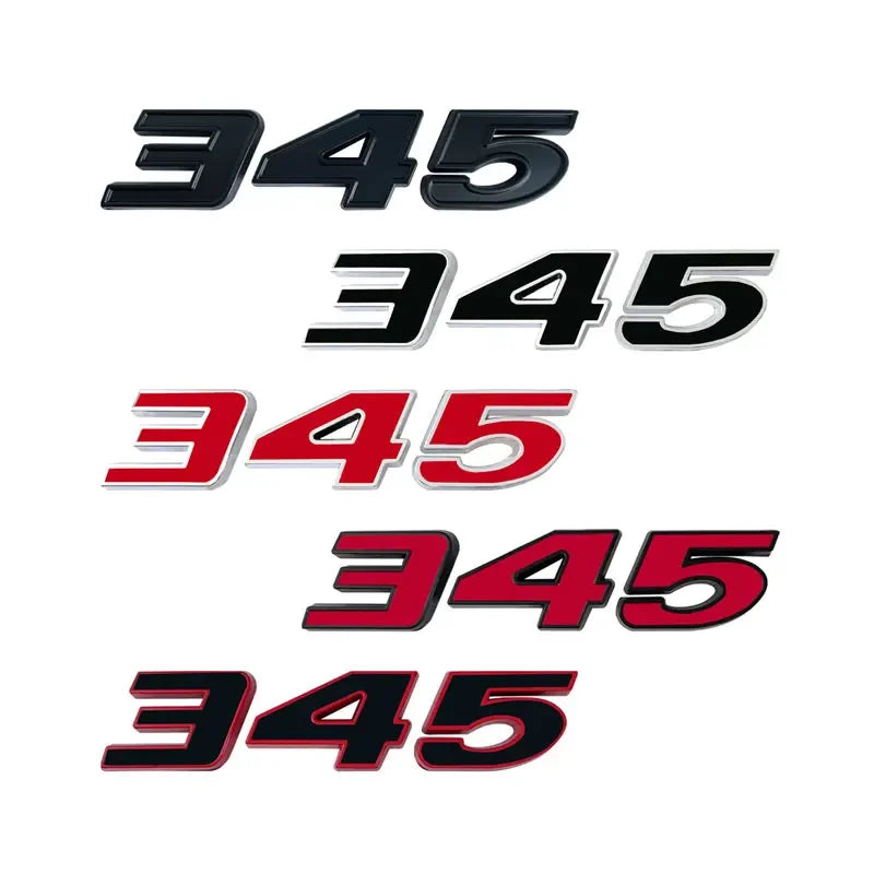 Metal 3D Car Emblem Badge for Dodge Charger & Challenger