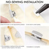Metal Magnetic Snap Buttons for Sewing & Crafts (5 Pairs)