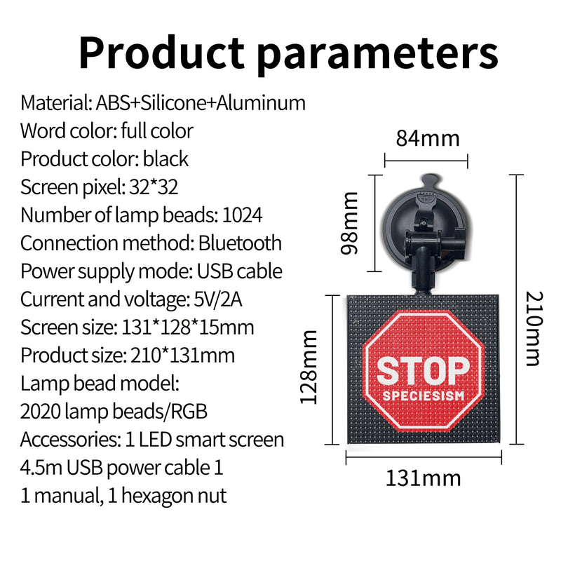 Smart LED Pixel Display Panel with App Control