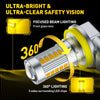 LED Fog Light Bulbs with CANBUS Anti-Flicker Technology