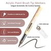 Professional Soft Tip Acrylic Marker Set