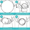 Sticky Ball Dart Board Set for Kids – Double-Sided Educational Family Game