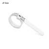 Plastic Ring Sizer Gauge for Accurate Finger Size Measurement