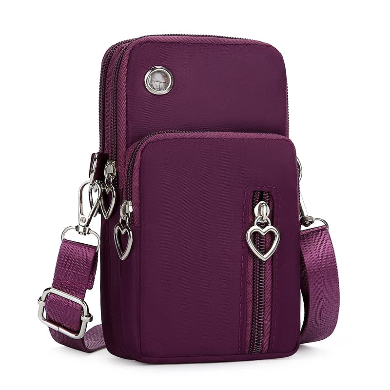 Slim Nylon Crossbody Bag for Everyday Essentials