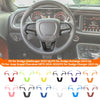 Custom Steering Wheel Cover for Dodge, Jeep, and Chrysler Models
