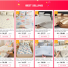 Summer Cooling Blanket with Breathable Polyester Fabric