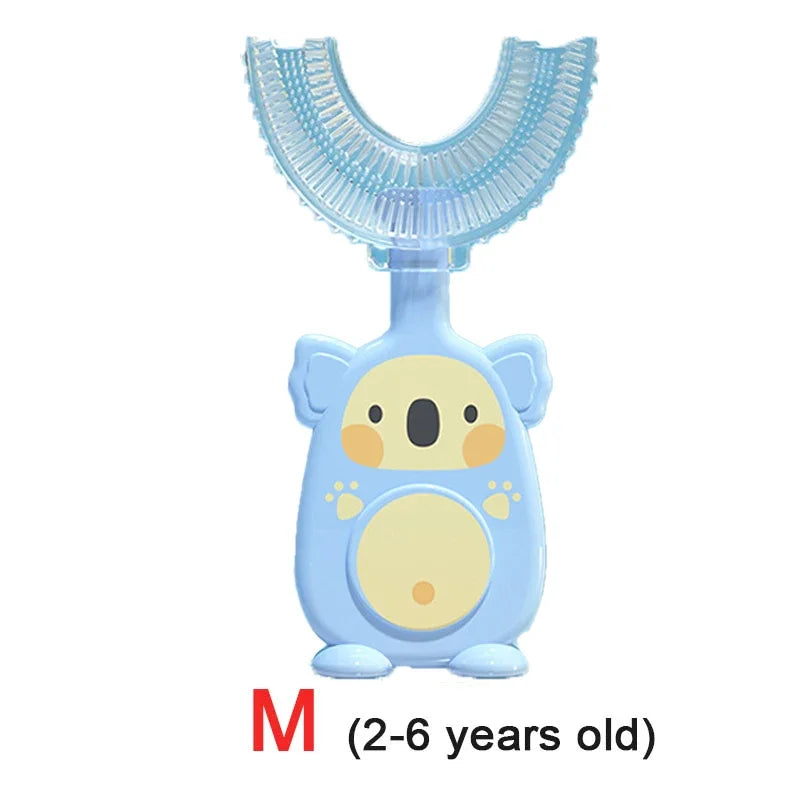 U-Shaped Silicone Toothbrush for Toddlers