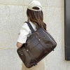 Japanese Preppy PU Leather Shoulder Bag