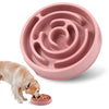 Maze-Design Slow Feeder Dog Bowl