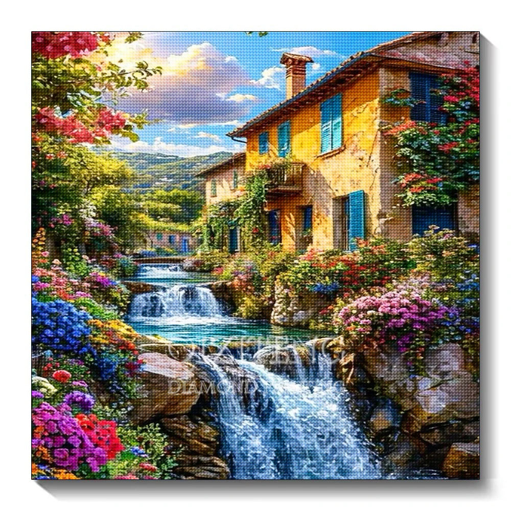 5D Diamond Painting Kit - Scenic Landscape Art