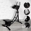 Foldable Ab Trainer with Adjustable Resistance