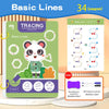 Reusable Magic Tracing Workbook for Kids