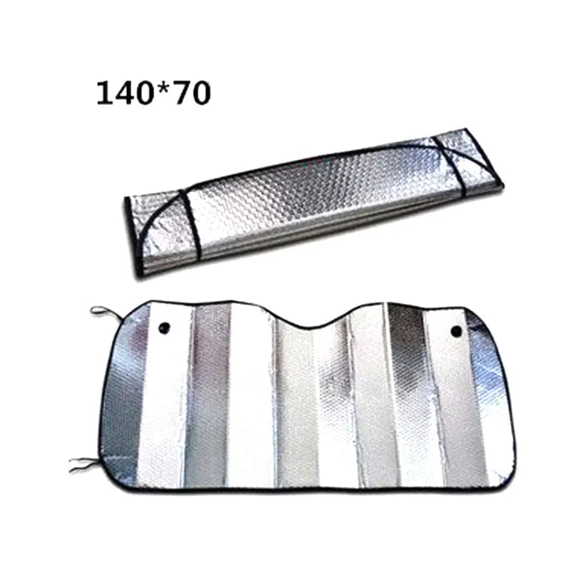 Silberreflektierender Sonnenvisier für Auto zum Schutz vor Hitze und UV-Strahlen