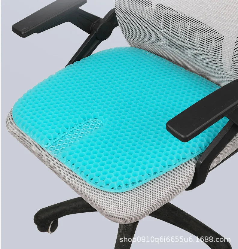 Cooling Gel Seat Cushion with Honeycomb Support