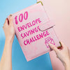 Marble A5 Savings Challenge Binder with 100 Cash Envelopes
