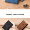 RFID-Blocking Travel Passport Wallet with Multiple Card Slots