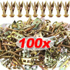 Self-Drilling Drywall Anchors with Expansion Screws for Picture Frames and Home DIY